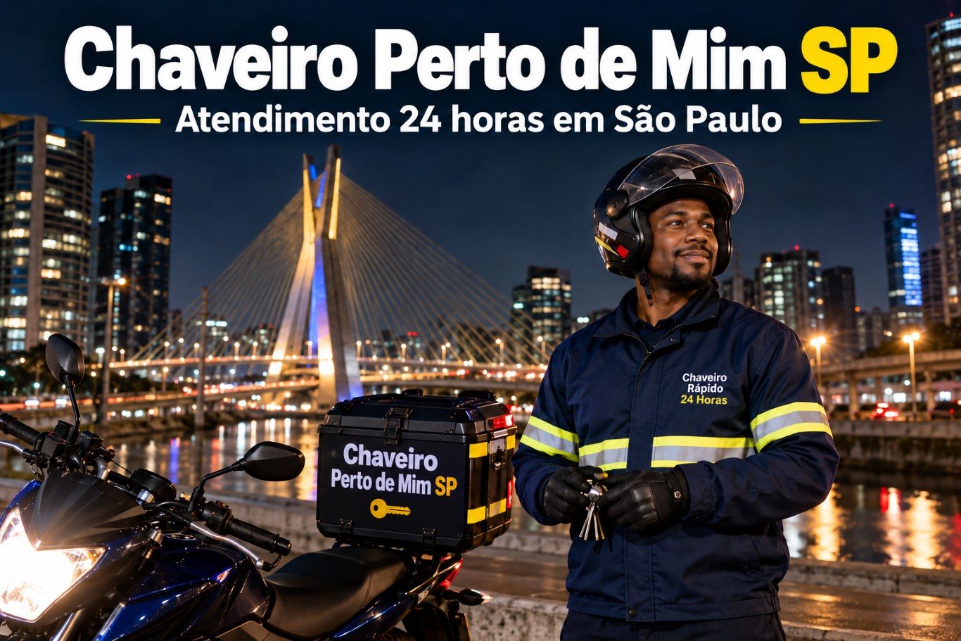 Chaveiro rápido na ponte à noite-5